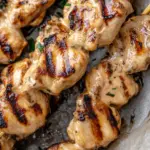 Bang Bang Chicken Skewers