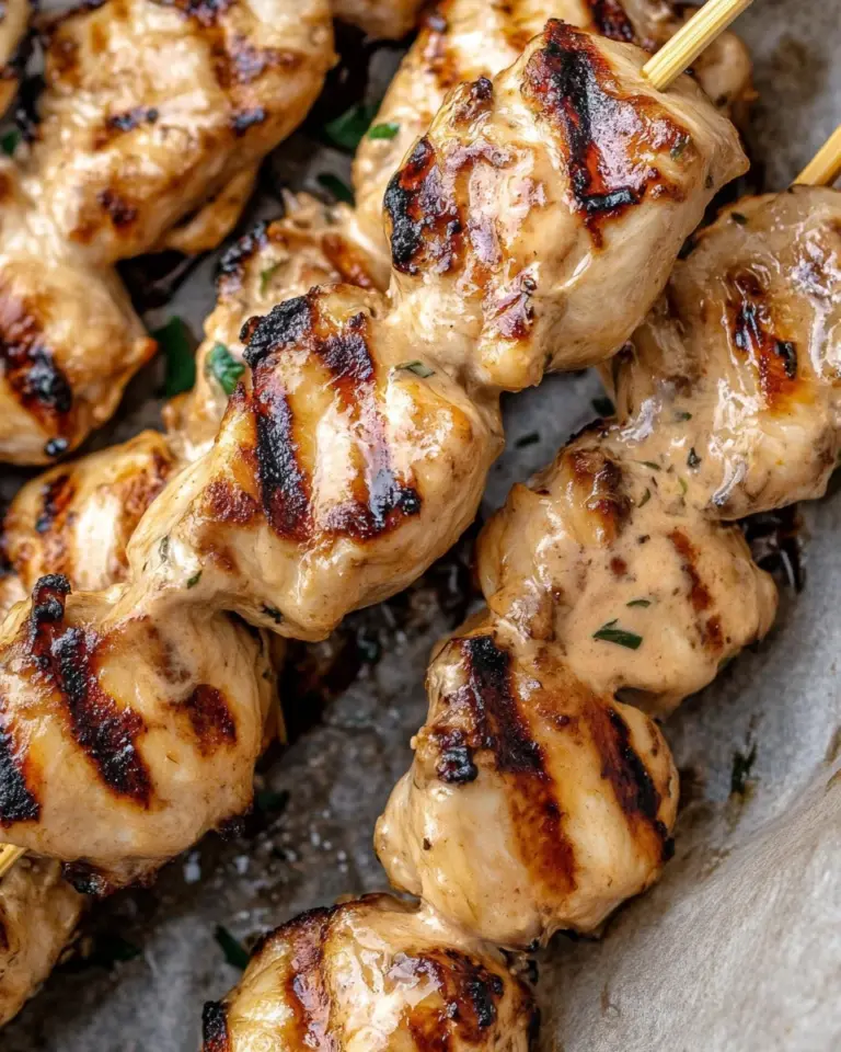 Bang Bang Chicken Skewers