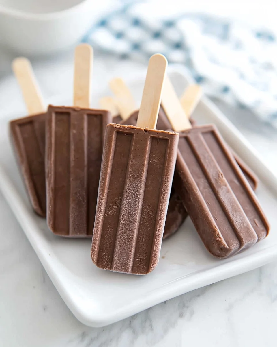 Fudge Popsicles