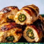 Grilled Jalapeño Popper Chicken