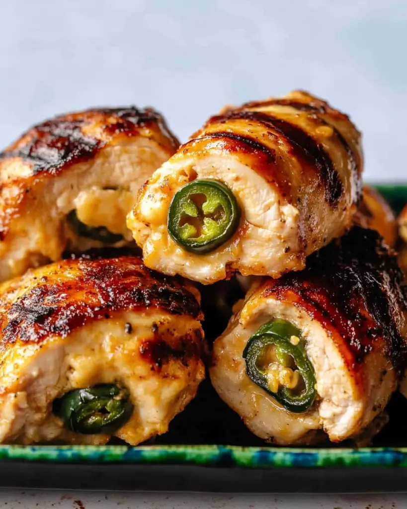 Grilled Jalapeño Popper Chicken
