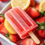 Strawberry Lemonade Popsicles