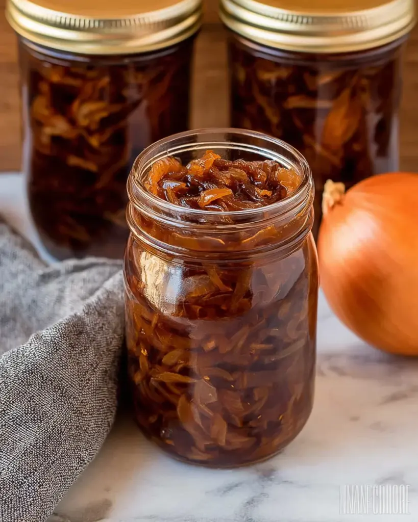 Caramelized Onion Jam with Balsamic Vinegar