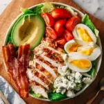 Cobb Salad Recipe with Chicken and Bacon
