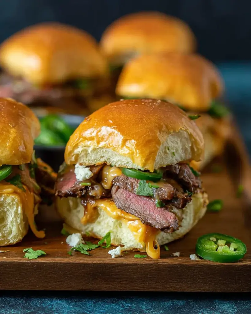 Cowboy Butter Steak Sliders