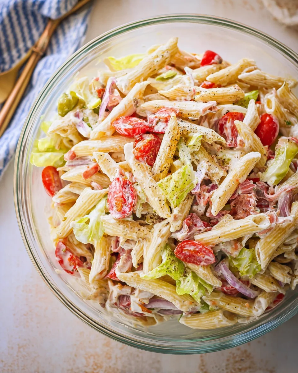 Italian Grinder Pasta Salad Recipe