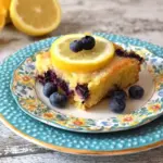 Lemon Blueberry Sheet Cake