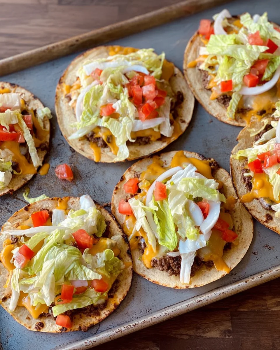 Smash Burger Tacos Recipe