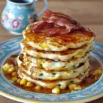 Bacon and Corn Griddle Cakes