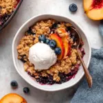 Blueberry Peach Crumble