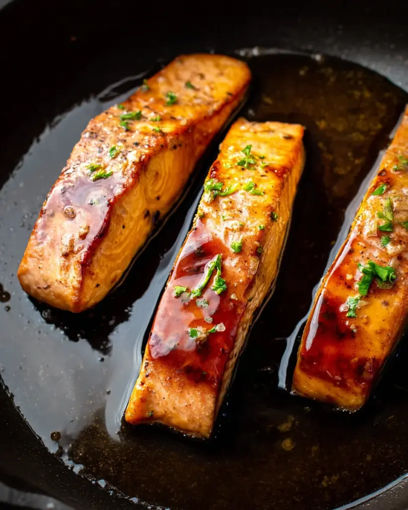 Brown Sugar Glazed Salmon