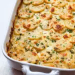 Cheesy Garlic Scalloped Potatoes