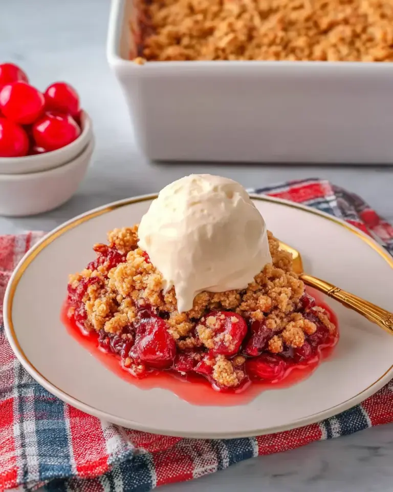 Cherry Crumble