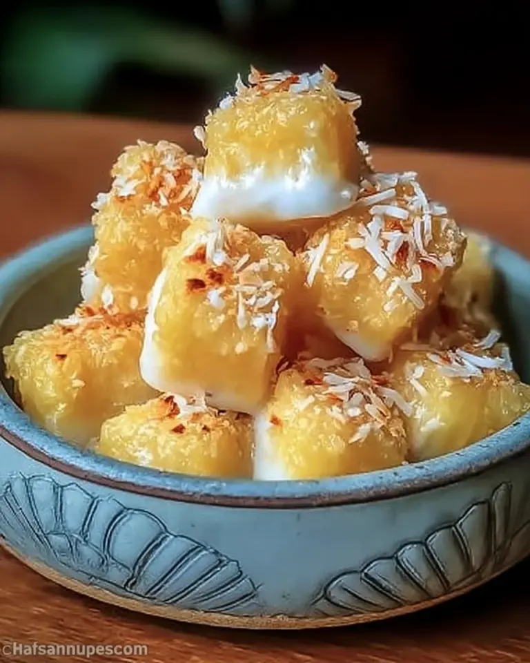 Coconut Pineapple Bites