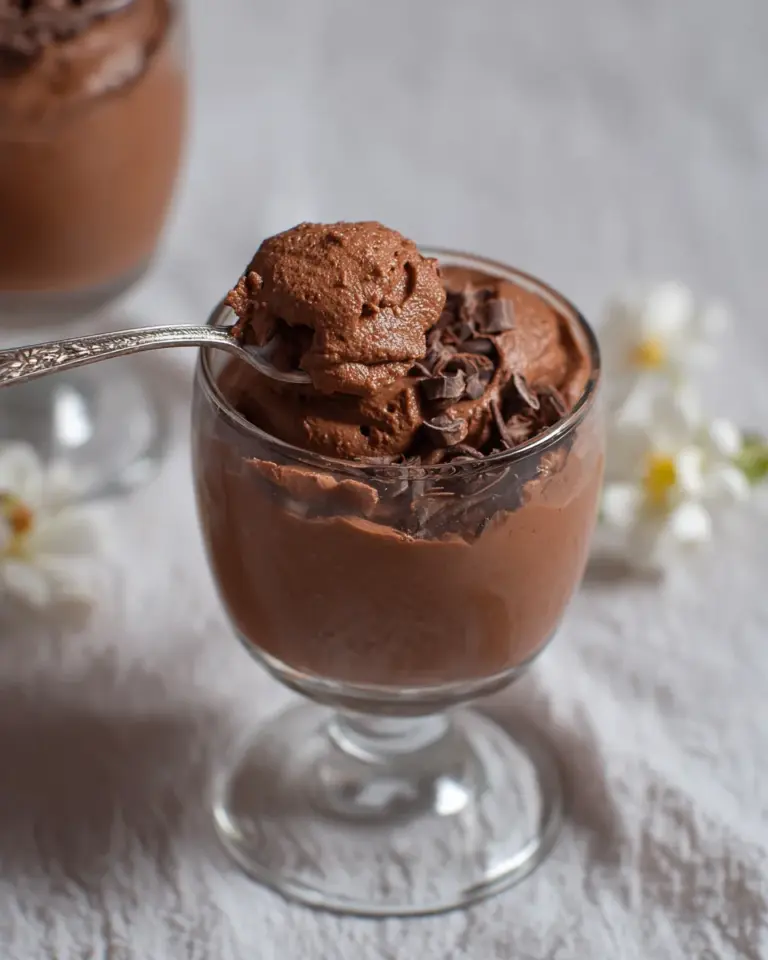 Easy 2-Ingredient Chocolate Mousse
