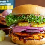 Hawaiian BBQ Chicken Sandwiches