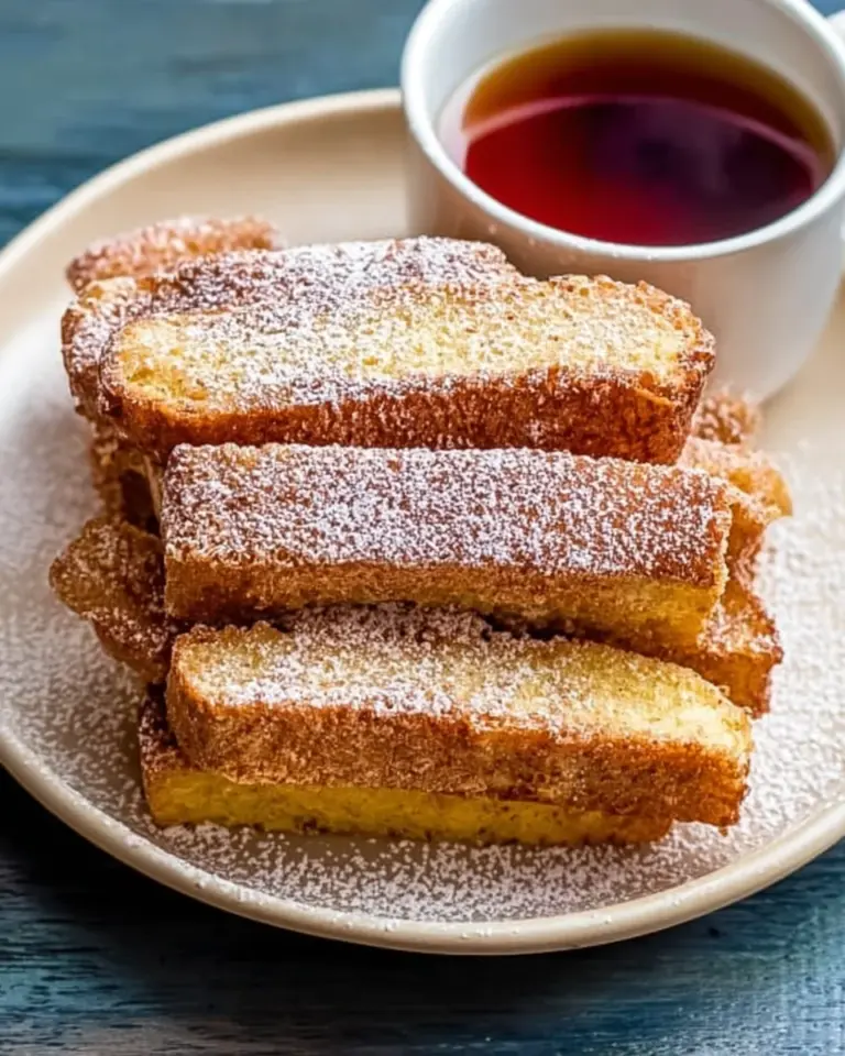 Homemade French Toast Sticks