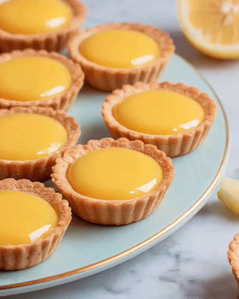 Lemon Curd Tartlets