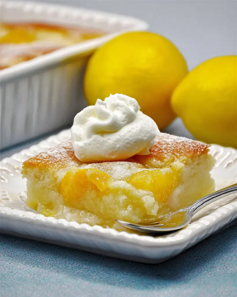 Magic Lemon Cobbler