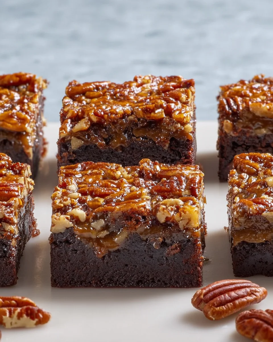 Pecan Pie Brownies