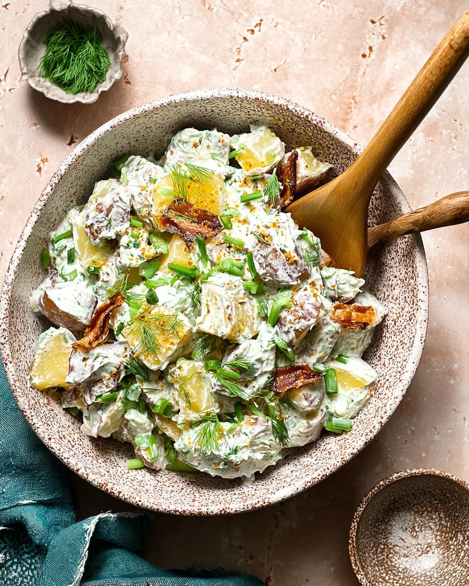 Smashed Potato Salad