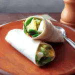 Spinach Avocado Egg Wraps