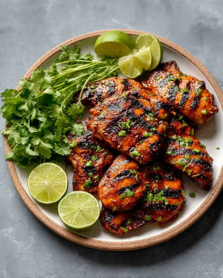 5-Minute Zesty Chili Lime Marinade