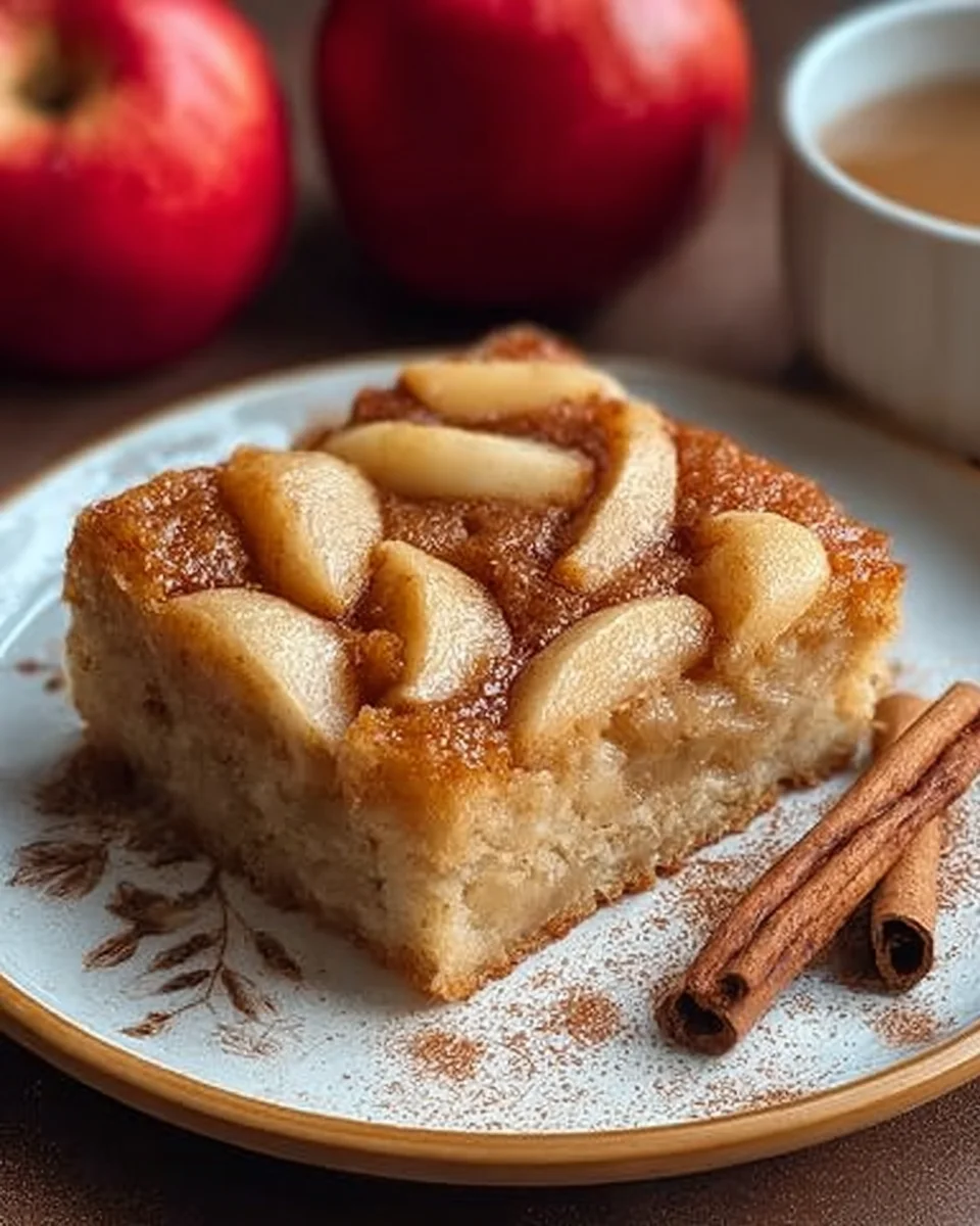 Apple Cinnamon Sheet Cake