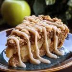 Apple Crumb Cake with Cinnamon Apple Drizzle