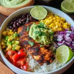 Blackened Fish Taco Bowls