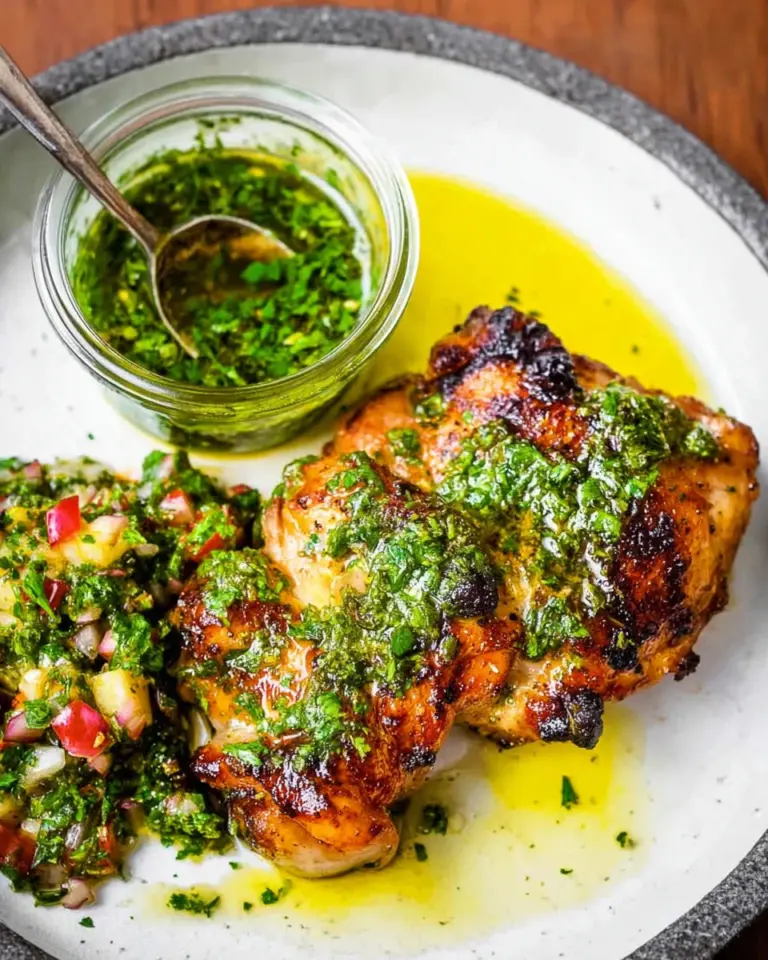 Chimichurri Chicken Thighs