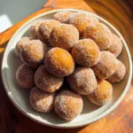 Cinnamon Sugar Pumpkin Donut Holes
