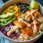 Crispy Fish Taco Bowls