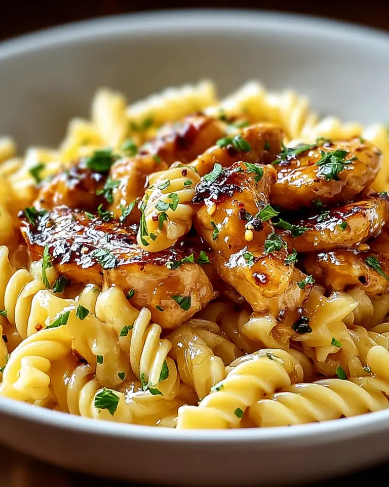 Honey Pepper Chicken Pasta