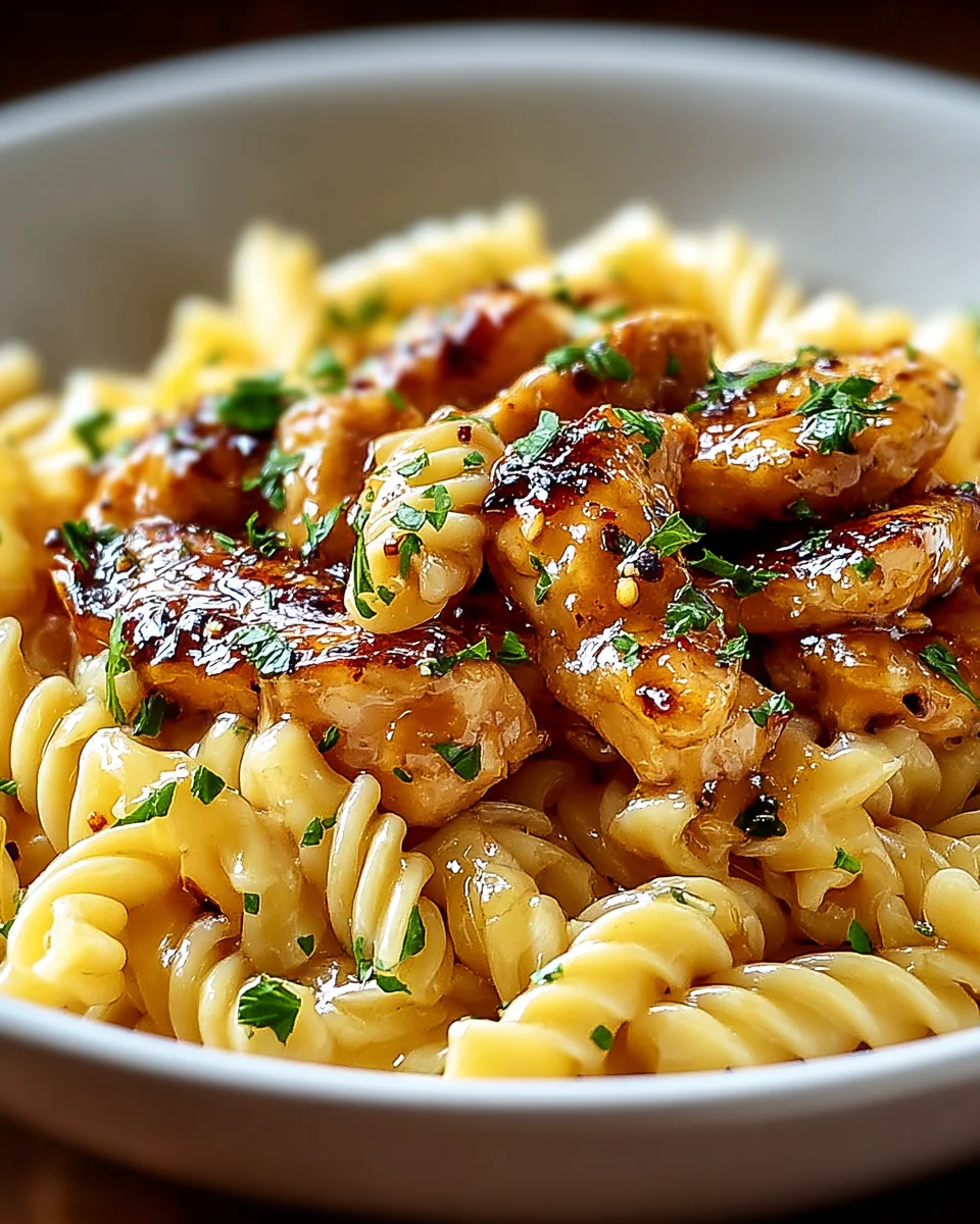 Honey Pepper Chicken Pasta