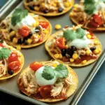 Mexican Rotisserie Chicken Tostadas