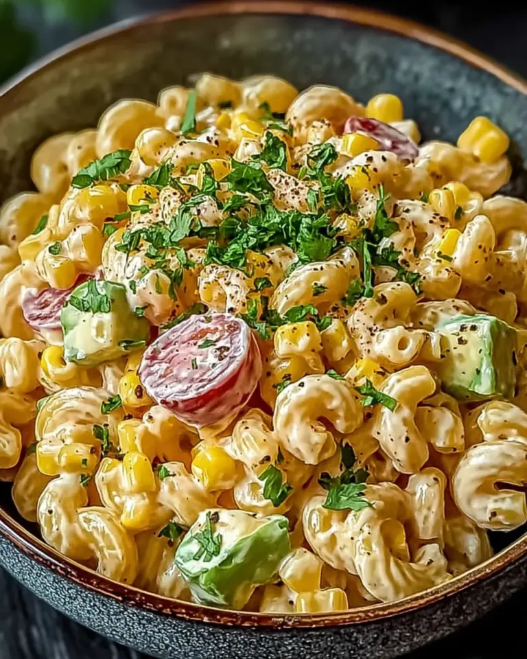 Mexican Street Corn Pasta Salad