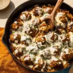 Cheesy French Onion Meatballs