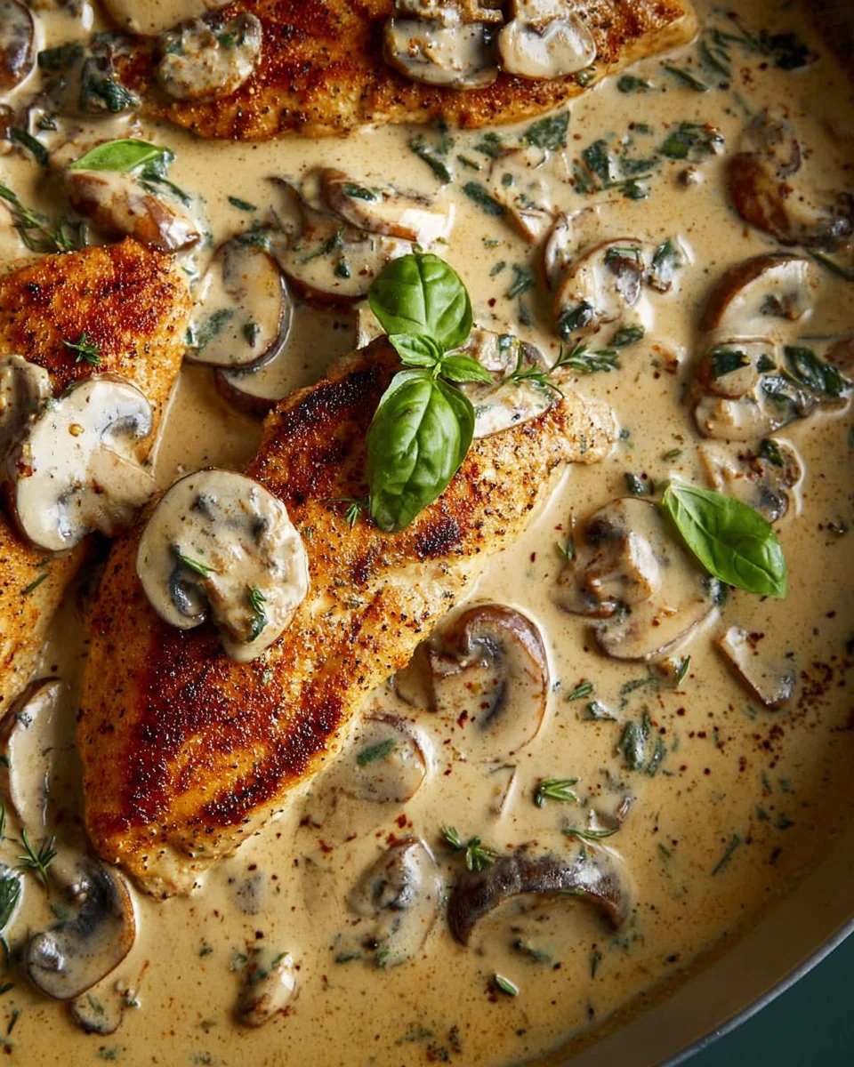 Creamy Mushroom Chicken
