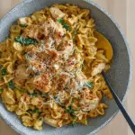 Creamy Parmesan Chicken Pasta