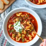 Slow Cooker Lasagna Soup
