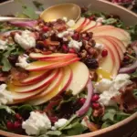 Autumn Harvest Honeycrisp Apple and Feta Salad