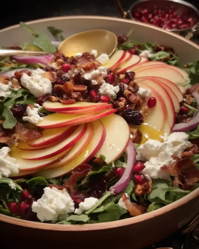 Autumn Harvest Honeycrisp Apple and Feta Salad