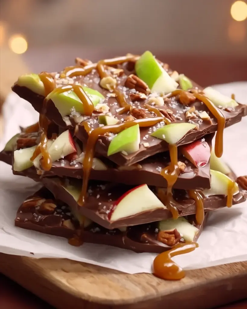 Caramel Apple Bark