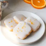Cardamom Shortbread Cookies with Orange Glaze Recipe