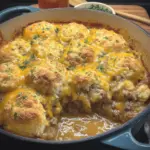 Cheddar Bay Hamburger Casserole