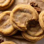 Chewy Pumpkin Snickerdoodle Cookies