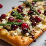 Cranberry Goat Cheese Flatbread