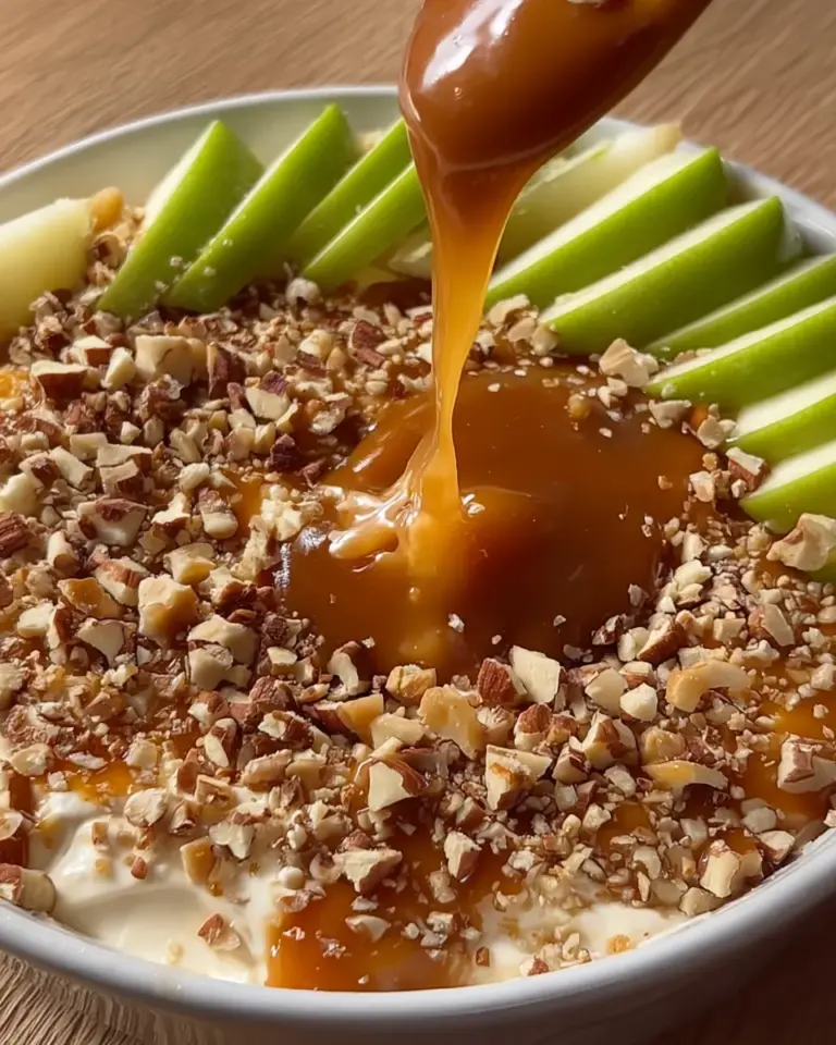 Cream Cheese Caramel Apple Dip