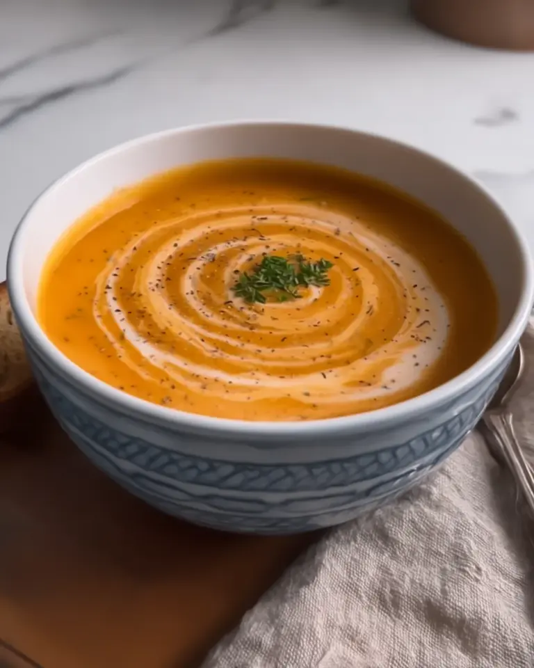 Creamy Roasted Veggie Soup